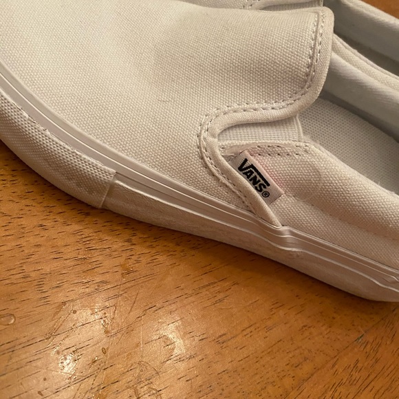 Vans Pro white slip on sneakers  M5, W6.5 unisex - Picture 4 of 16